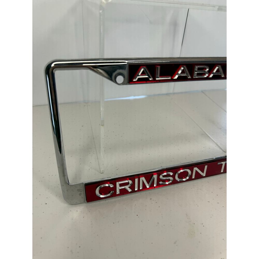 Alabama Crimson Tide License Plate Frame Roll Tide Bama - Picture 3 of 6
